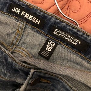 Joe Fresh Slim Fit Jean